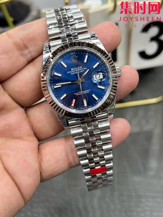 劳力士 VS日志41系列 VS日志V2版 蓝色盘 男士腕表 丹东3235机 五珠带 表径41mm 商品图1