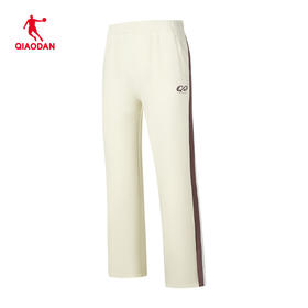 乔丹针织长裤女2025秋透气吸汗综训宽松直筒运动裤QDEKL2253089