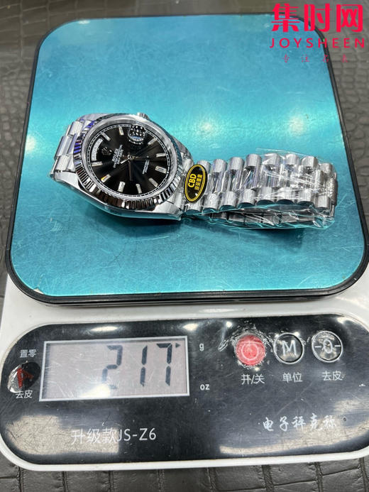CBD配重版 V9升级版 重量200克+ 劳力士星期日历型系列 日志40mm 白金黑冰糖DD 商品图8