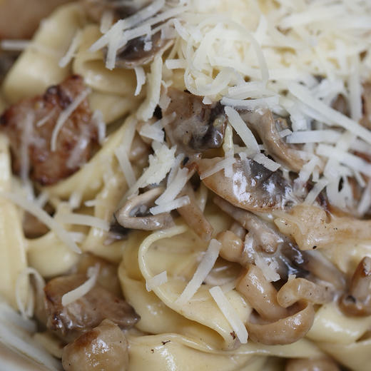 传统奶油蘑菇面（自制手工面）（11:00开始制作） 商品图1