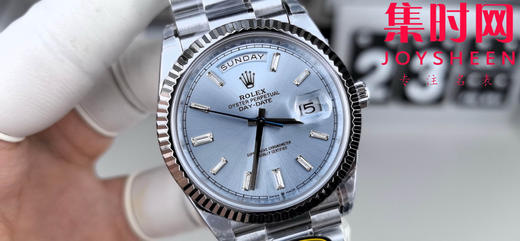 CBD配重版 V9升级版 重量200克+ 劳力士星期日历型系列 日志40mm 冰蓝盘DD 商品图0