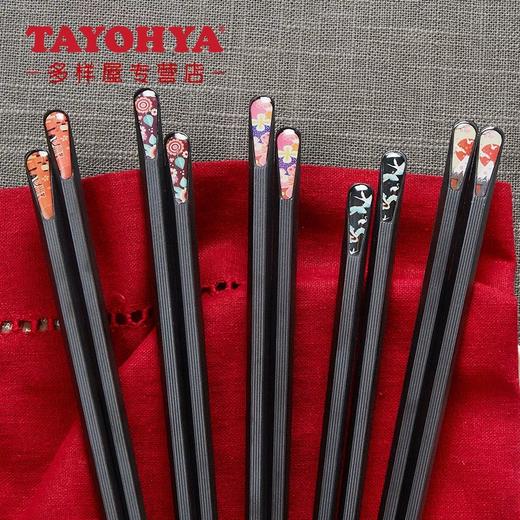【6F】TAYOHYA/多样屋 高档防滑尖头合金筷子料理高档礼盒装送礼用/凤鸣朝阳 商品图0