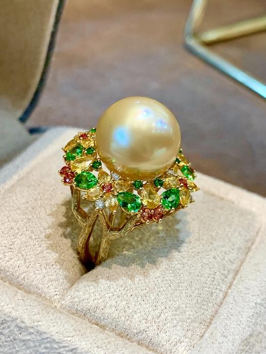 13-14mm金珠戒指 商品图1