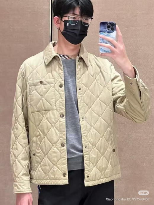 1011-2 B家男生高支长绒棉棉服 老朱176/146穿M合适 商品图5