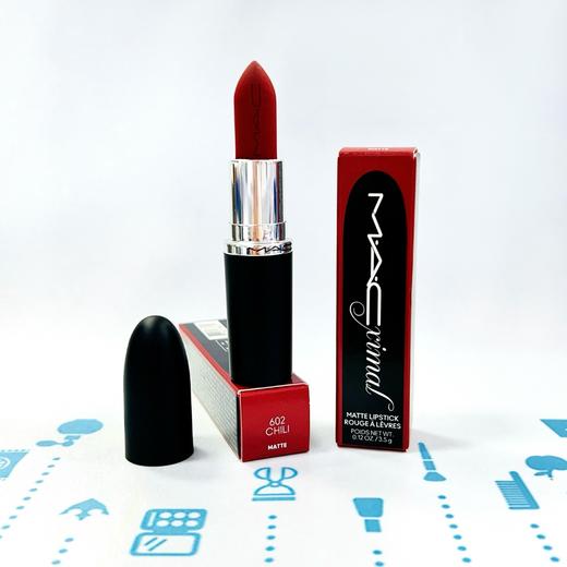 MAC魅可大子弹头唇膏 #602 CHILI 大辣椒（684304） 商品图0