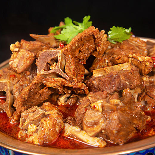 【肉质滑嫩 骨髓丰厚 加热即食】汇柒鲜古法浓汤羊蝎子火锅1.15kg*3盒 商品图0