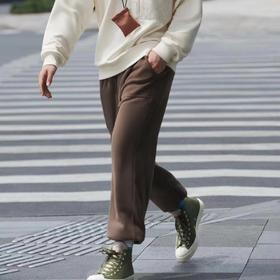 【云粉节】【6折】7楼CONVERSE匡威 咖啡色卫裤10023521-A04 吊牌价469惊爆价281