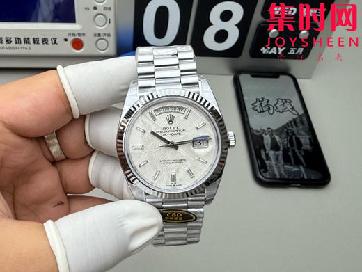 CBD配重版 V9升级版 重量200克+ 劳力士星期日历型系列 日志40mm 陨石盘DD 商品图0