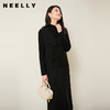 NEELLY纳俪商场同款冬季新款显瘦针织马甲套装长裙女百搭连衣裙N25104Y06610 商品缩略图0