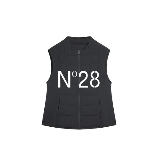 N°28 2025秋冬新款薄款立领女修身型保暖潮流羽绒服马甲8955A1Y932  商品图3