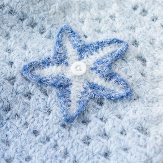 苏苏姐家星海轻语背心手工diy编织钩针亲子背心毛线团材料包 商品图2