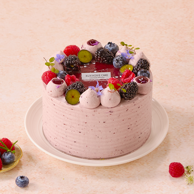 【混合莓果布丁】蓝莓、黑莓、树莓，在舌尖爆汁碰撞，一口吃到三重花青素，健康好气色～