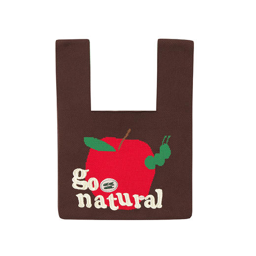 CryingCenter 苹果虫针织手提背心包 哭喊中心 商品图2