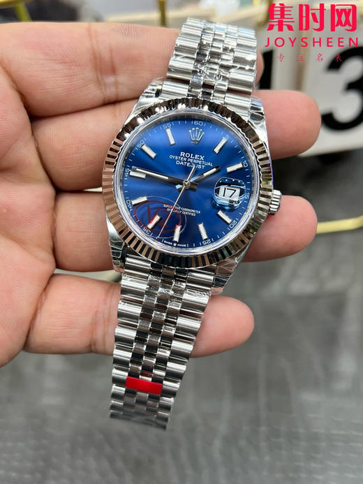 劳力士 VS日志41系列 VS日志V2版 蓝色盘 男士腕表 丹东3235机 五珠带 表径41mm 商品图2