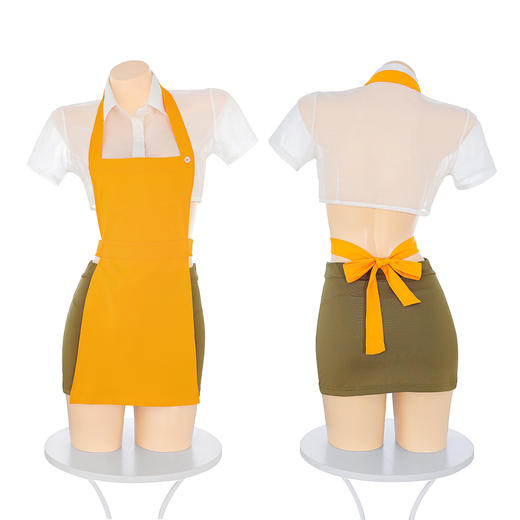 霏慕 深夜邀约美式店员套装ZY131 情侣趣味性感诱惑包臀情趣内衣制服套装 商品图10