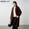 NEELLY纳俪商场同款冬季新款山羊绒高级气质双面呢大衣女羊毛外套N25104N04590 商品缩略图0