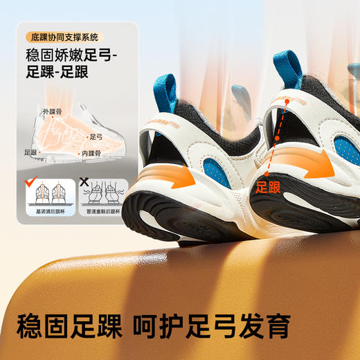 【冬上新】基诺浦跃步鞋冬机能鞋幸福团圆系列GY1675 商品图4