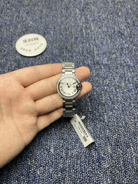 卡地亚蓝气球28mm系列钻圈款 蓝气球小号款 女士腕表