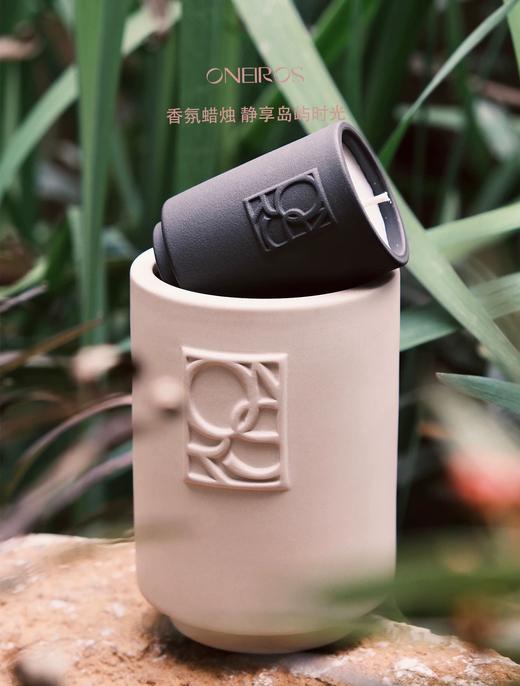 Oneiros家居香氛水生木质海洋调迷你陶瓷杯蜡香薰蜡烛高级伴手礼 商品图4