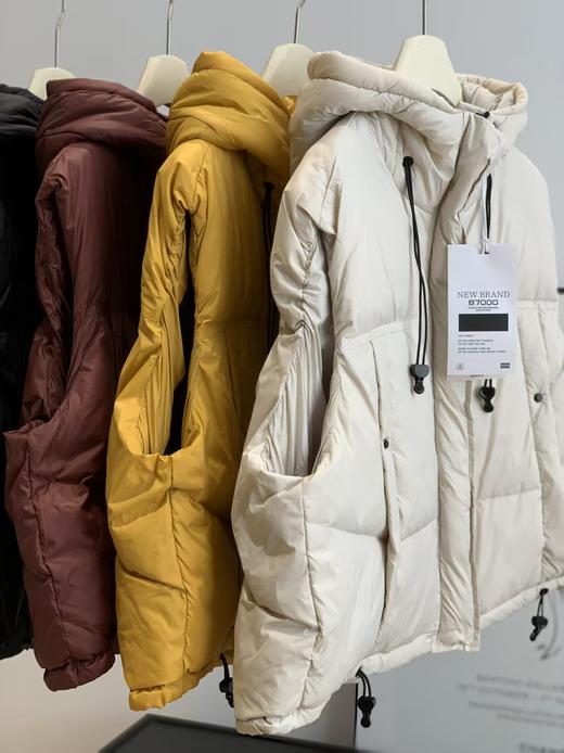 反季福利90鹅绒连帽马甲轻 软 暖 时尚马甲 商品图7