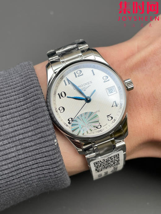 AF浪琴名匠3点历系列 名匠34mm 名匠女款 经典数字面 女士腕表 商品图8