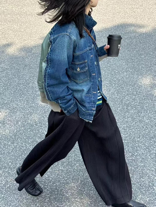 Sacai 拼接设计 牛仔拼接。 自己备注号码 商品图1