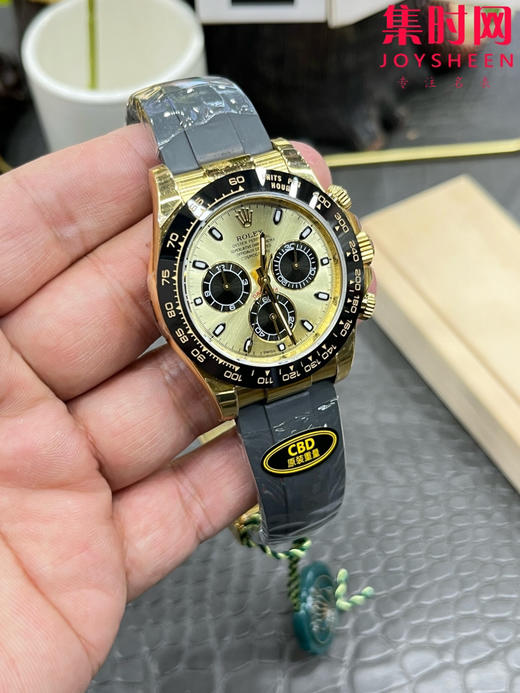 劳力士新款 CBD配重版 胶带款重量150克+ 迪通拿配重版 丹东4130机 余文乐迪 男士腕表 商品图3