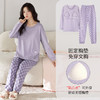 2025年带胸垫卡通薄款睡衣女春秋款长袖圆领棉质家居服可外穿套装 商品缩略图3