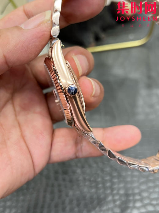 CBD配重版 V9升级版 重量200克+ 劳力士星期日历型系列 日志40mm 玫瑰金灰盘DD 商品图5