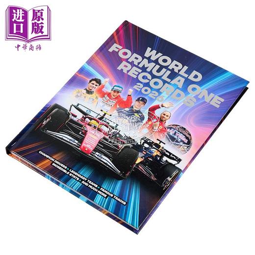 【中商原版】世界一级方程式赛车纪录2026 World Formula One Records 2026 英文原版 Bruce Jones 赛车运动 商品图1