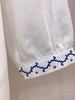 松植屋《璃陌》双层纱民族风长袖睡裙蓝调刺绣满满民族风 商品缩略图4