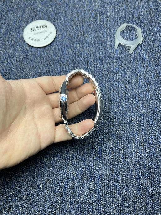 劳力士 分C日志型41mm 薄荷绿 3235机 五珠链 904L钢 男士腕表 商品图4