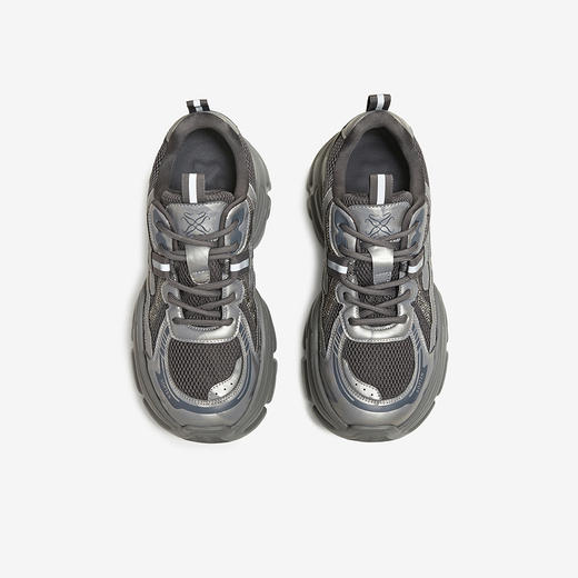 【云粉节】 BF楼百思图2025冬季新款厚底透气老爹鞋女运动休闲鞋B8161DD5吊牌价899.现价539 商品图2