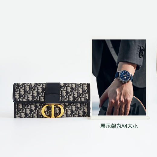 【95新】Dior迪奥老花蒙田长款横版法棍手拿包031025AK05 现售价：5400！ 商品图7