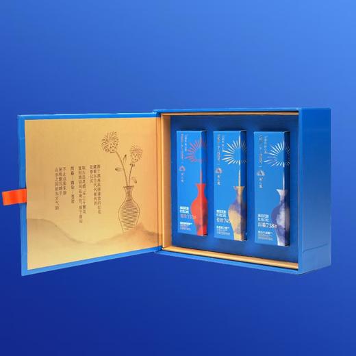 【官方正品】云南白药采之汲南诏花影红花口红3.7g*3支礼盒滋润呵护唇彩三色组合 商品图0