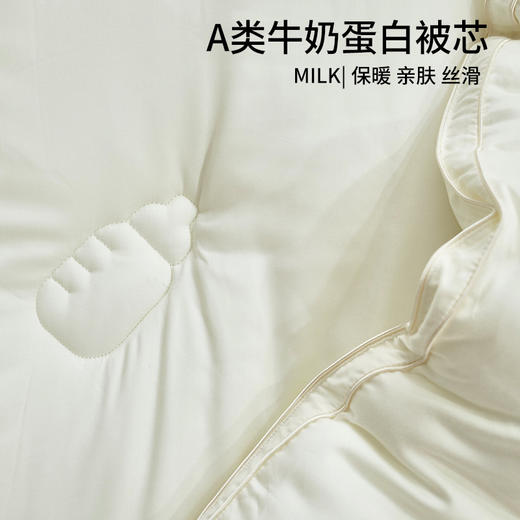 【A类牛奶冬被】牛奶冬被A类被芯民宿双人秋冬被保暖被子加厚款 商品图0