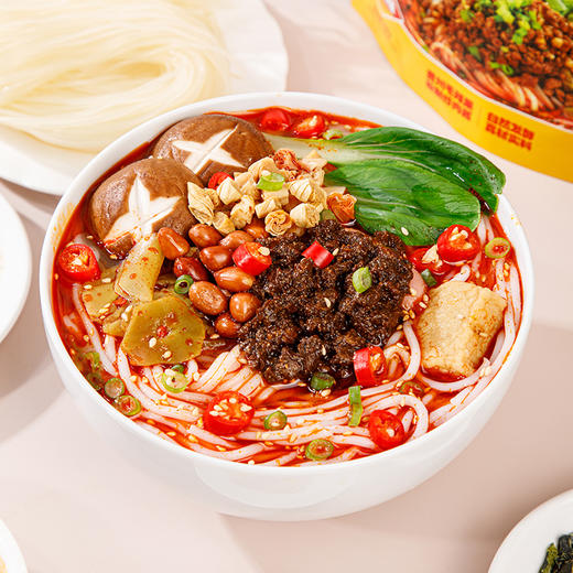 状元嫂贵州酸汤肉酱米线鲜米线贵州红酸汤正宗酸辣米粉特产方便速食夜宵 商品图2