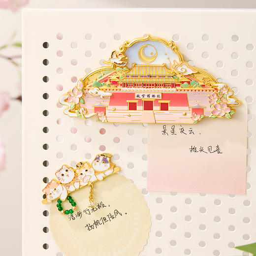 【故宫冰箱贴】宫猫云游记旋转冰箱贴博物馆文创北京伴手礼纪念品礼物 商品图5