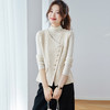 CC90-767-158 纯色小香风针织马甲外套女2025秋季新款小个子不规则开衫叠穿上衣 商品缩略图0