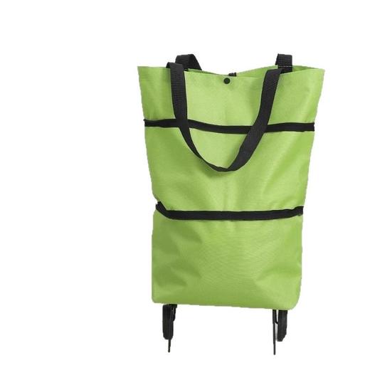 【敲便捷❗️折叠拖轮购物车】便携拖轮购物车，可变形的购物小 拉车，敲大容量随心装，背着拖着都 oK, -杯奶茶钱，购物更轻松~，摆摊省力手拖车小拉车露营取快递L 商品图4