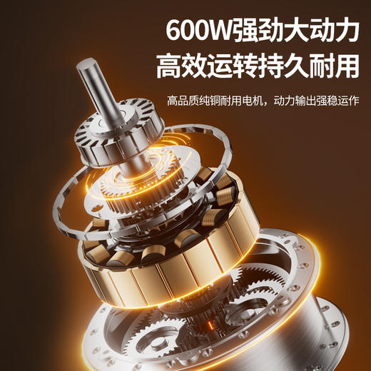 【霍尼韦尔】家用电动多功能搅拌料理机 FB-N3S/N3W 大功率双档调速 辅食绞肉打馅 厨房多功能料理棒 商品图4