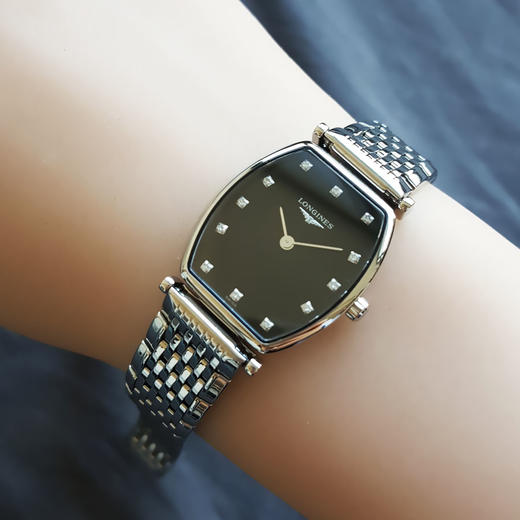 【95新】LONGINES 浪琴嘉岚系列L4.205.4.58.6石英机芯22*24.5MM（女款）100925NJS24 商品图8