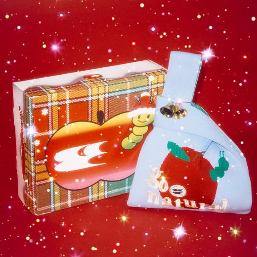 CryingCenter 苹果虫针织手提背心包 哭喊中心 商品图0