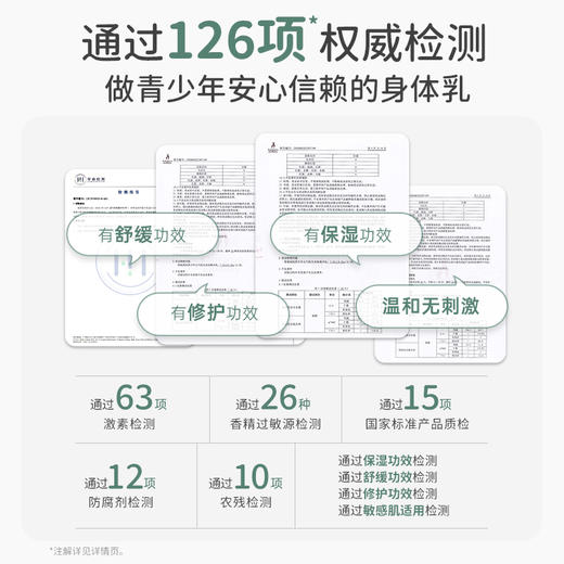 【TOP登陆少年组合】舒缓肌肤干燥 水润焕亮 青少年身体乳260g 商品图2