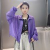 NC立领拉链长袖防晒小外套50805（紫）秋季953060510321 商品缩略图1