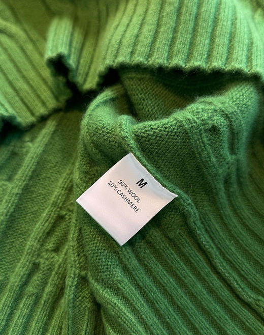 icic*e 之禾复古绞花毛衣羊绒衫101 商品图6