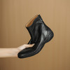 【预售5天】轻盈柔软舒适小羊皮运动厚底，切尔西靴低跟圆头真皮短靴DTN&266-10 商品缩略图1