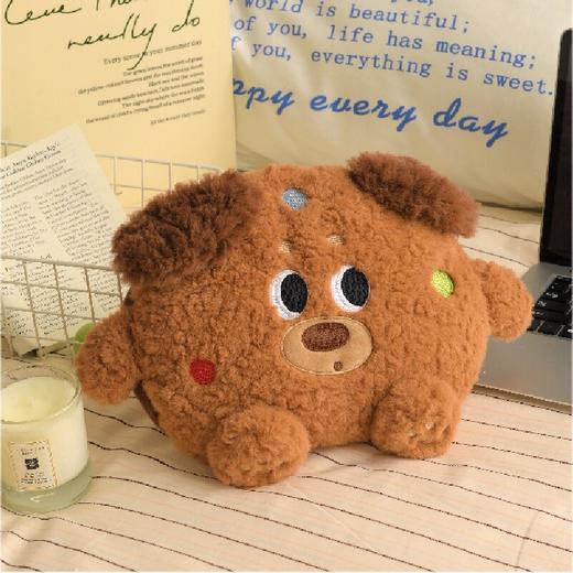 秋冬【黄油小熊暖手宝】毛绒国标电热水袋 充电手捂双插手暖手袋可爱暖宝宝 商品图10