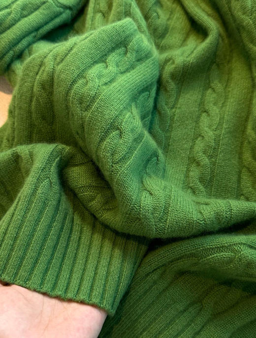 icic*e 之禾复古绞花毛衣羊绒衫101 商品图9