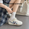 经典鲨2025秋季专柜新品韩版时尚拼色系带休闲鞋跑步鞋子女KW219-537081 商品缩略图0